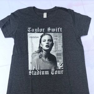 Taylor Swift Gray Reputation Stadium Tour T-Shirt